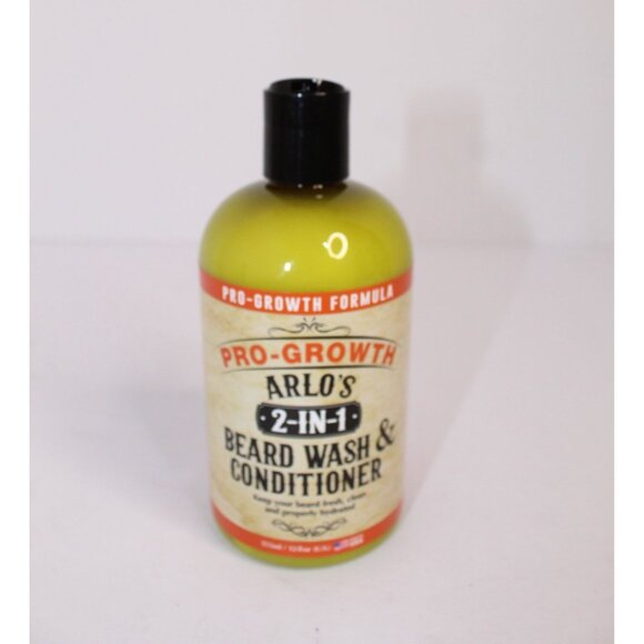 Arlo's Pro-Growth Formula 2-in-1 Beard Wash & Conditioner 12 oz Hydration - Picture 8 of 8